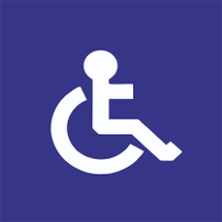 Znak przystosowania do obsługi osób niepełnosprawnych